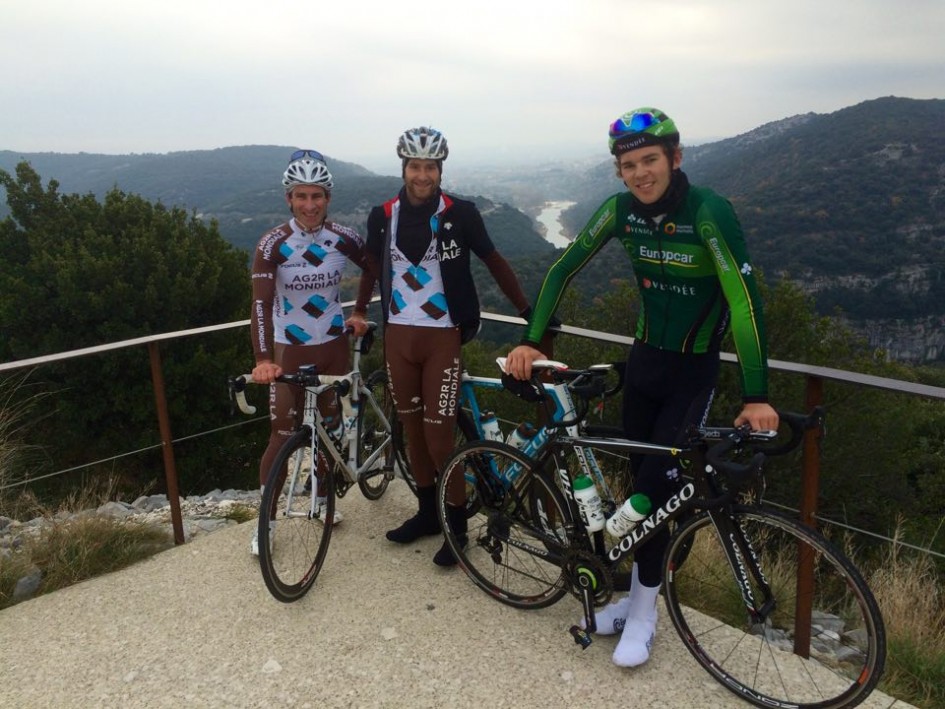 Sortie d'entrainement avec Antoine Duchesne et Michel Lacouline dans les Gorge de l'Ardèche !